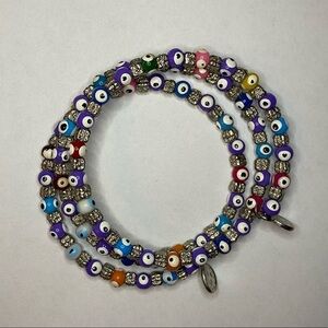 Multicolor Evil Eye Bracelet